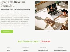 Bragadiru, inchiriez hale industriale